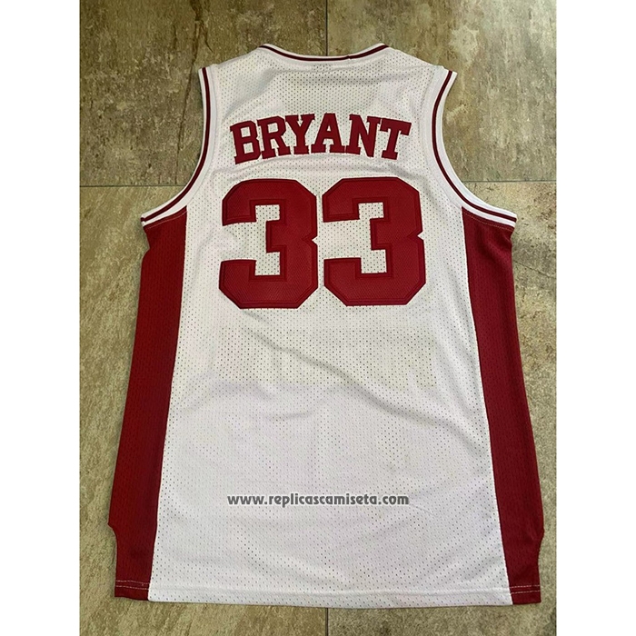 Camiseta Lower Merion Kobe Bryant #33 Blanco